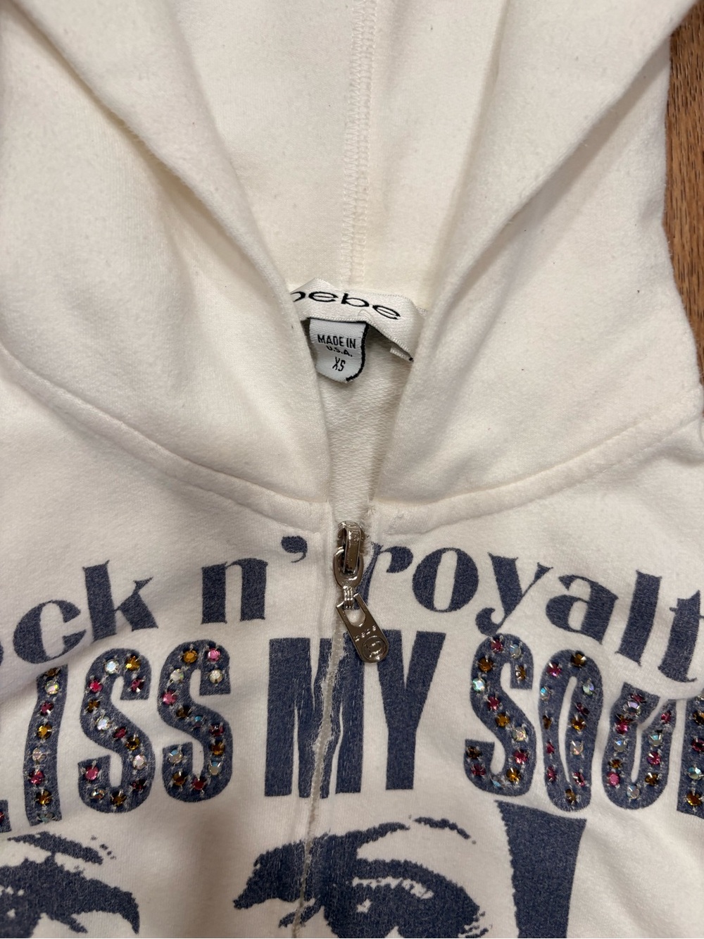 Vintage Y2K Bebe zip up - Picture 2 of 5